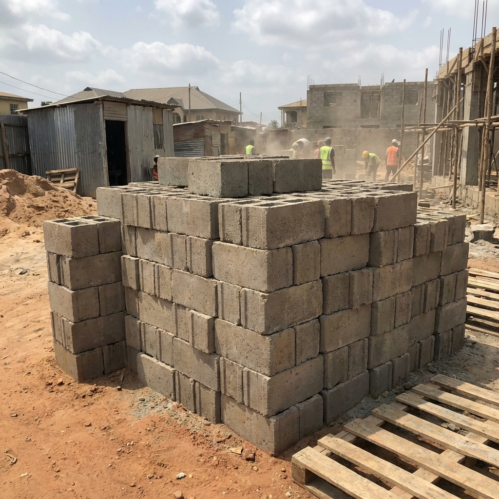 9-inch Cement Blocks Supply Lagos Nigeria